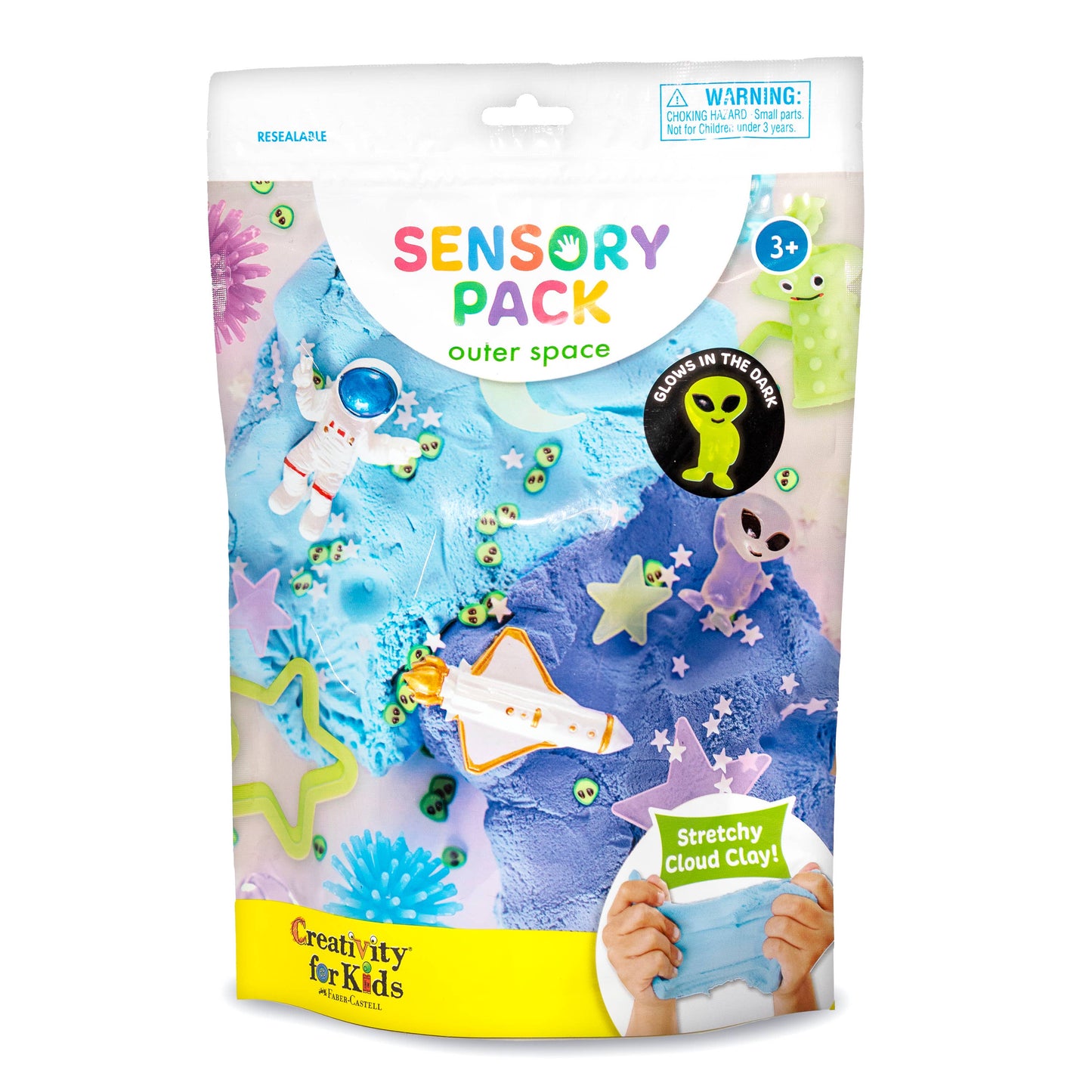 Faber-Castell / Creativity for Kids - Sensory Pack Outer Space On the Go Play Set for Kids
