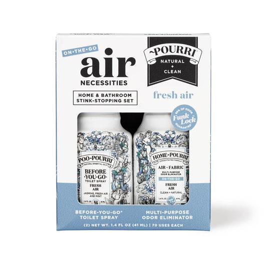 Air Necessities Home + Bathroom Stink-Stopping Set: Fresh Air