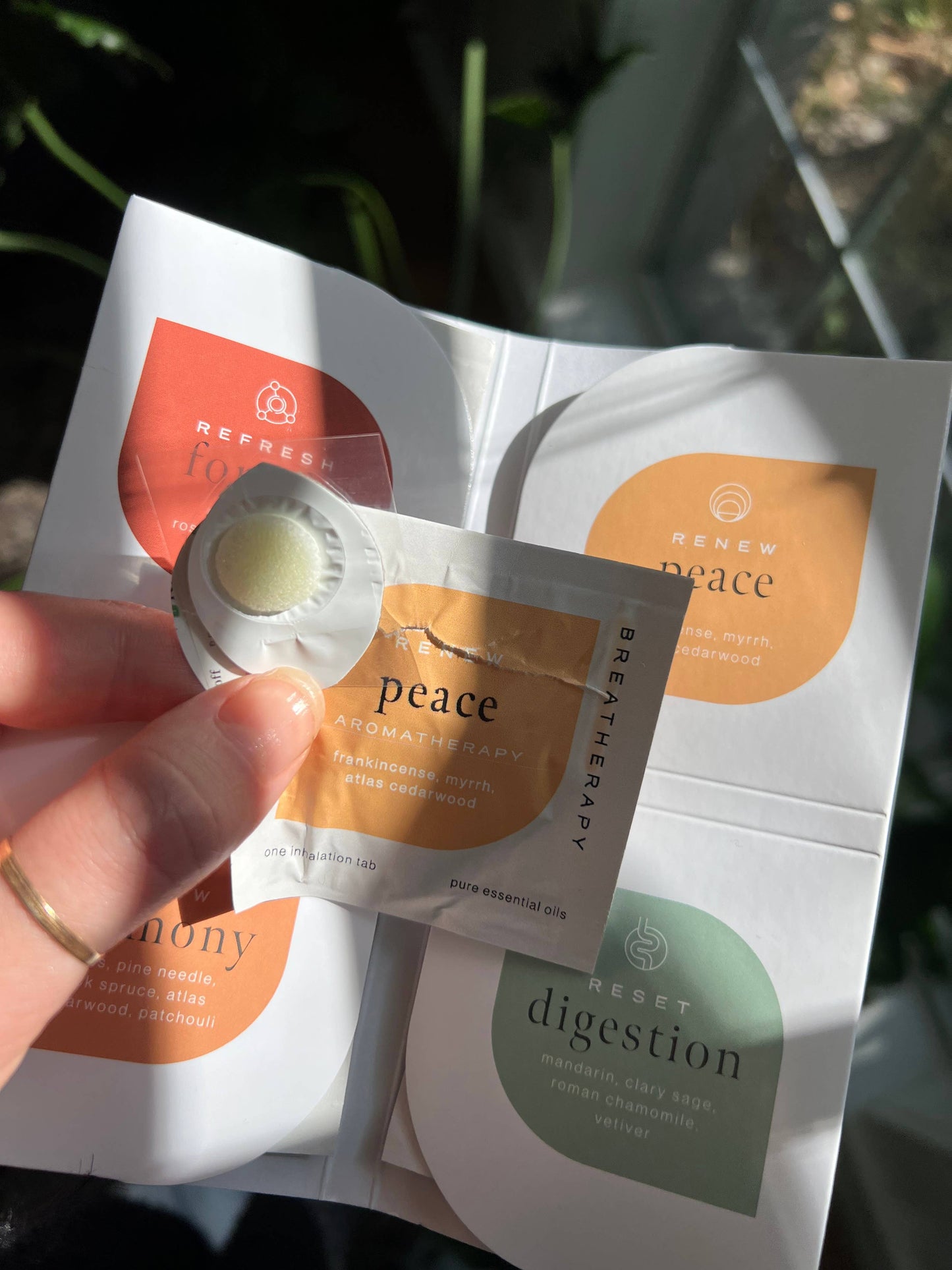 Breatherapy - PEACE Mindfulness Aromatherapy Inhalation Patches (8pack)