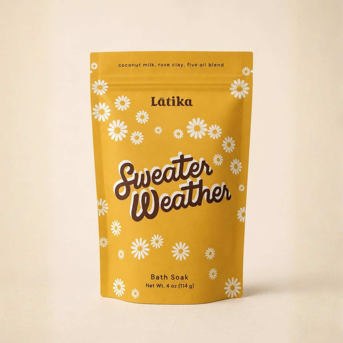 Latika Beauty - Fall Bath Salt - Fig & Amber | Sweater Weather