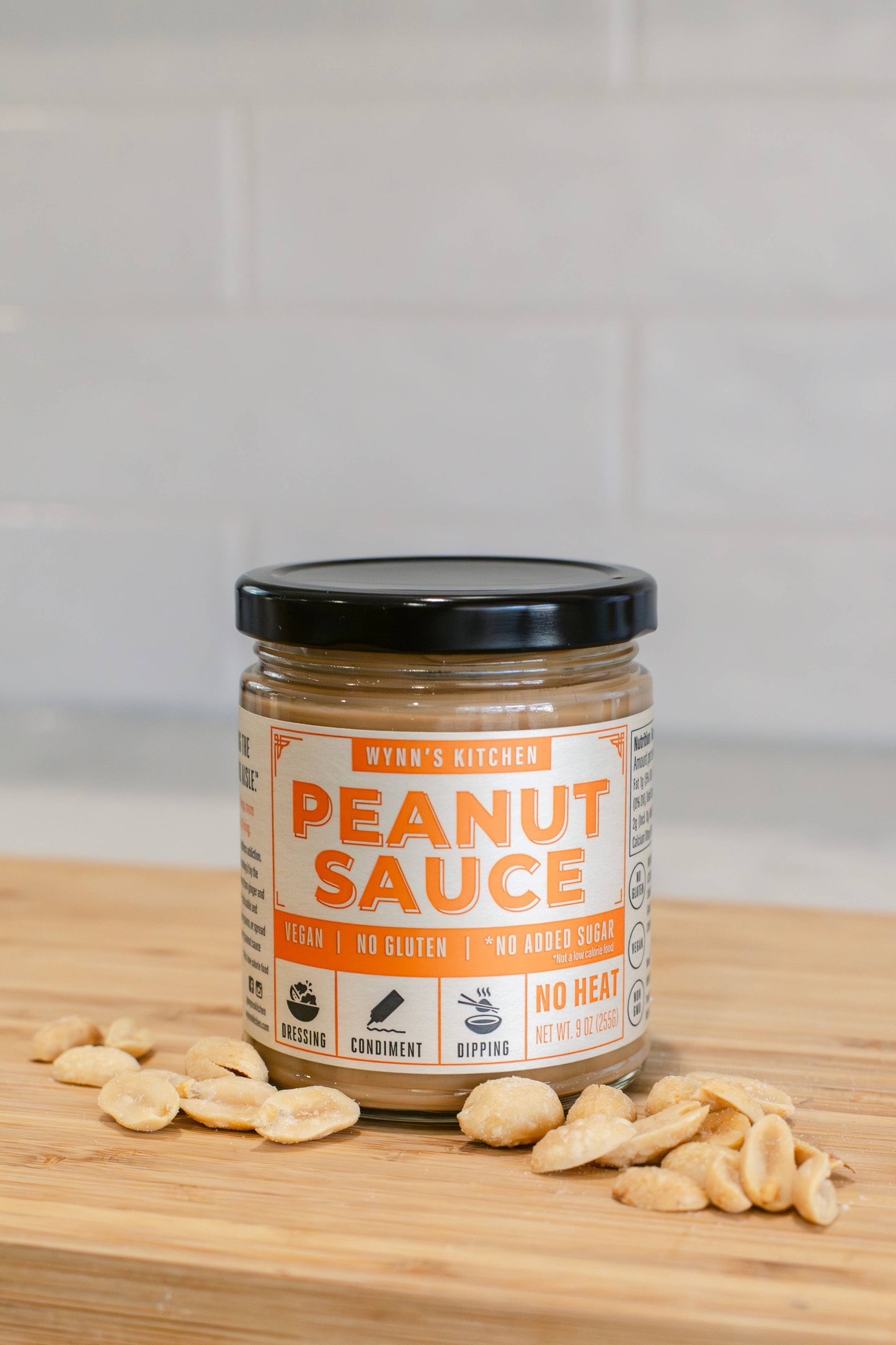 Wynn's Kitchen - KETO PEANUT SAUCE- VEGAN, No Sugar, Natural, Gluten Free,