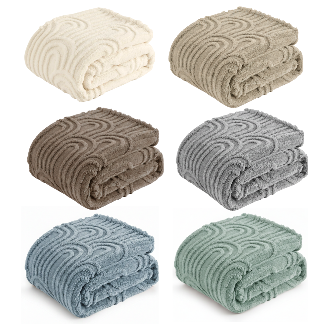 FLUFFERY - Cozy Home Taffeta Fleece Blanket 130x150cm Single Layer