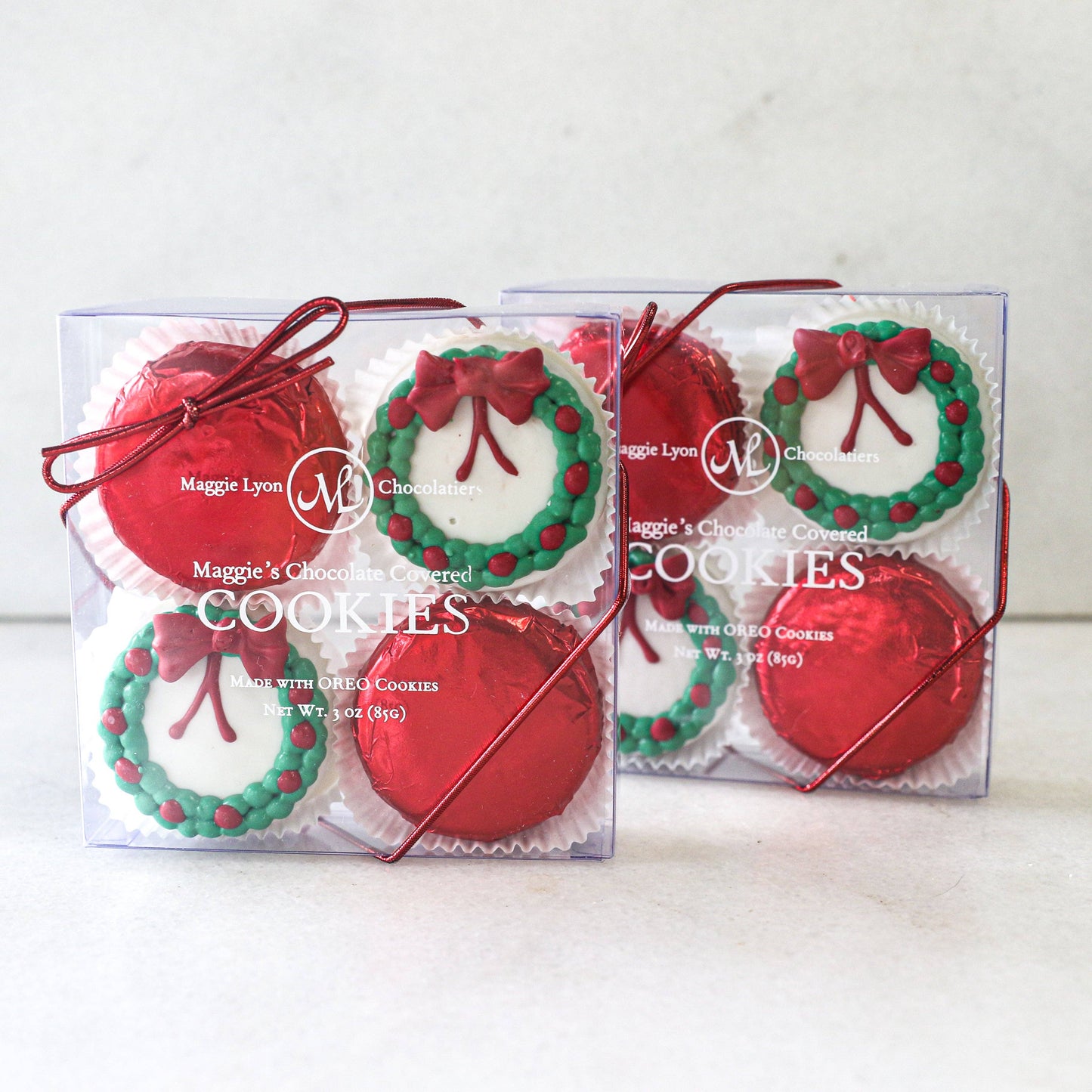 Maggie's Chocolate Covered Cookies - 4pc. Wreath