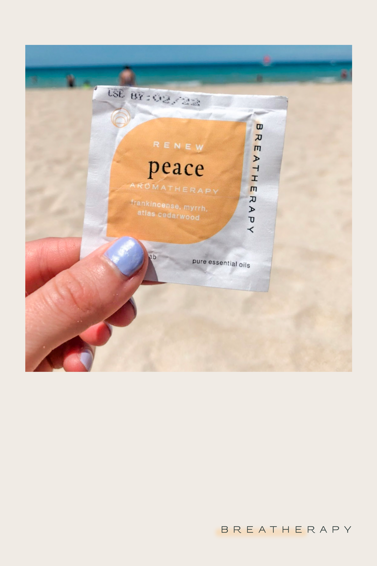 Breatherapy - PEACE Mindfulness Aromatherapy Inhalation Patches (8pack)