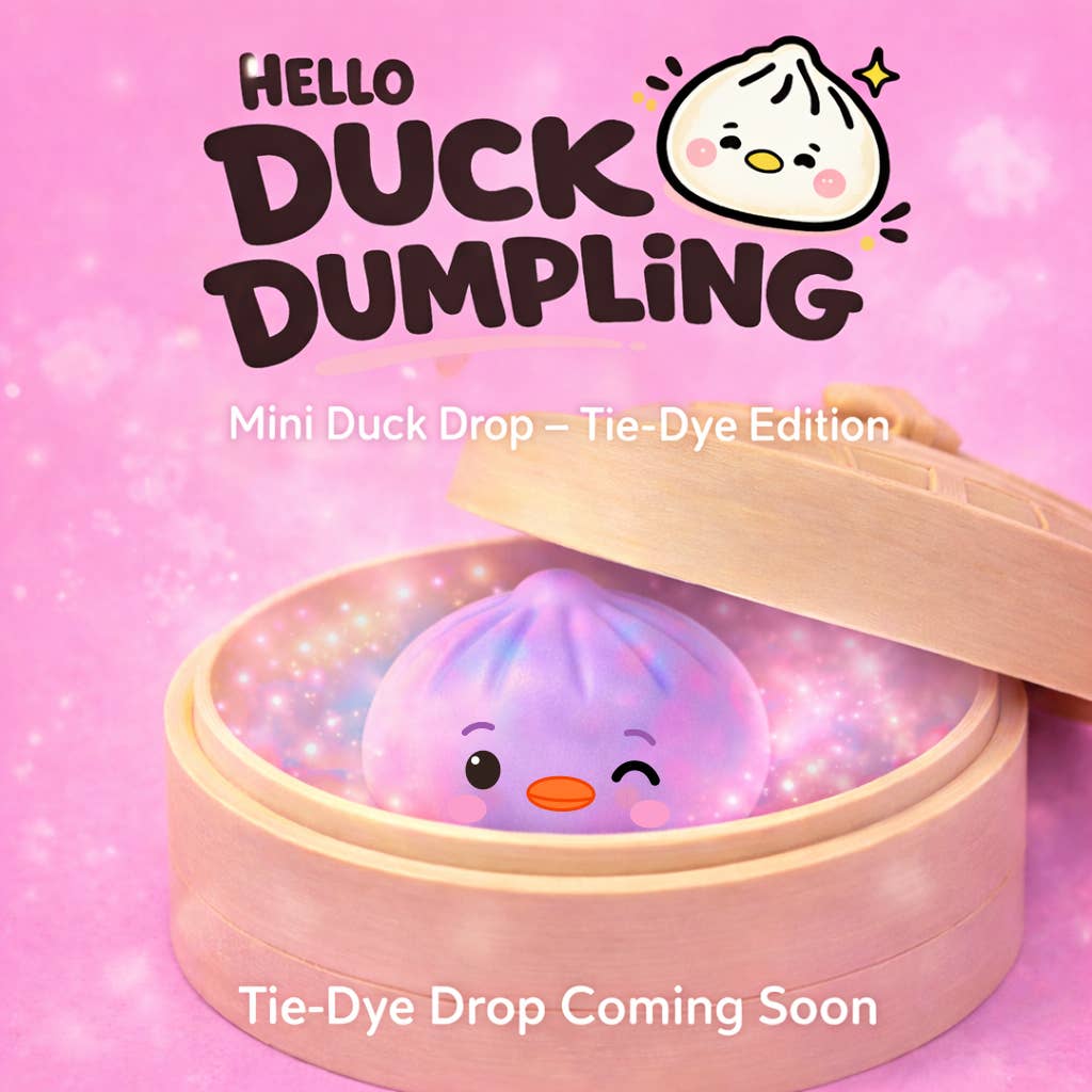 Top Trenz Inc - Hello Duck Dumpling  - Mystery Mini Tie-Dye Edition