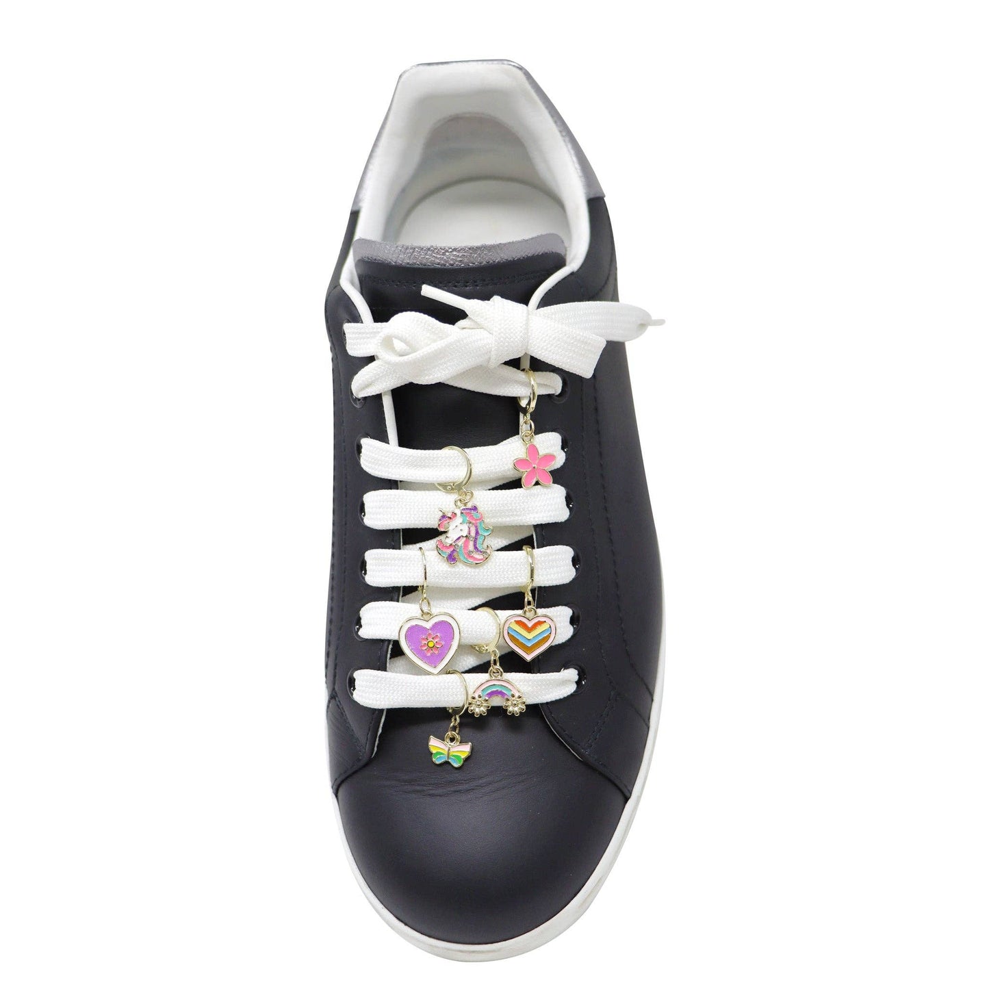 Rainbow Unicorn 6-pack Shoelace Charm Set