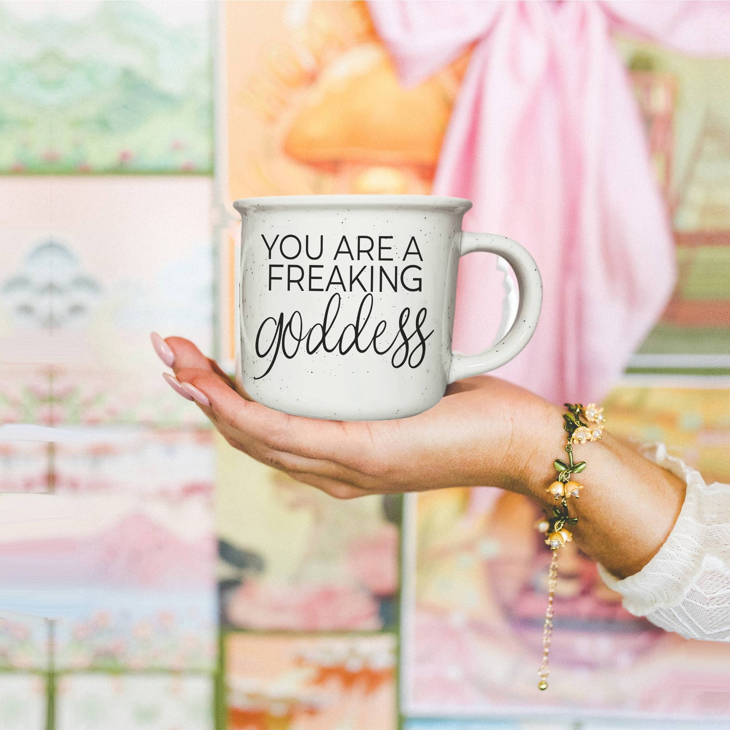 Gia Roma - Funny Coffee Mugs for Women | Self Love Gifts | Ceramic Cups