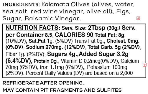 Fig & Olive Tapenade