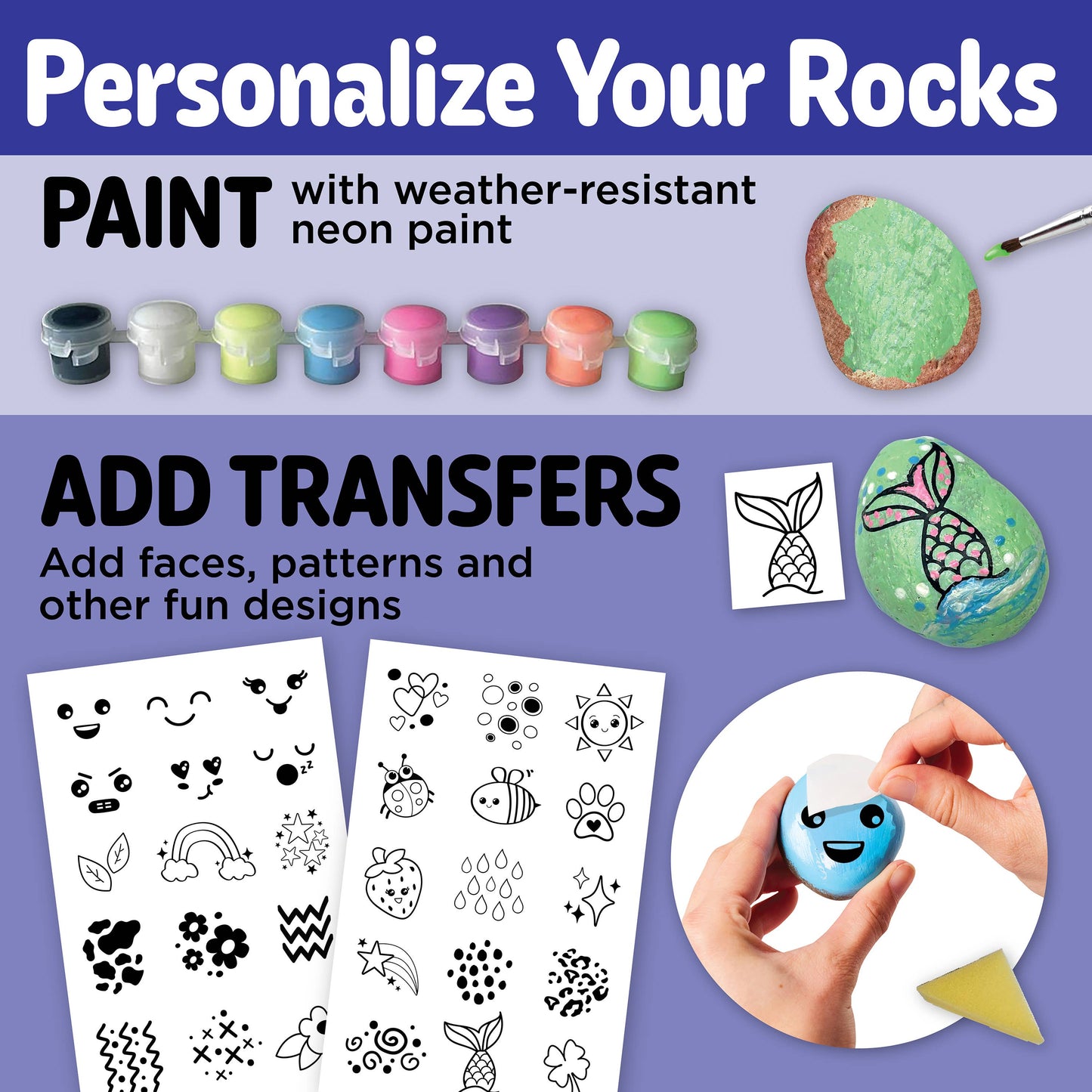 Chalk and Rock Bucket Craft Kit