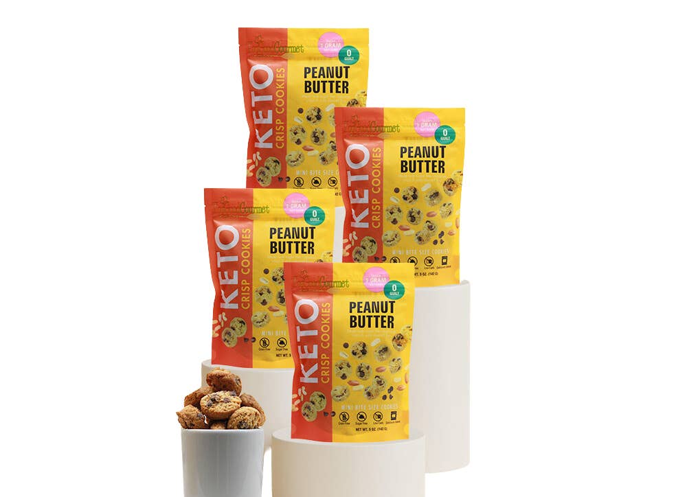 Too Good Gourmet - Keto Mini Cookies - Choco Chip, Bday, Peanut Butter, Lemon