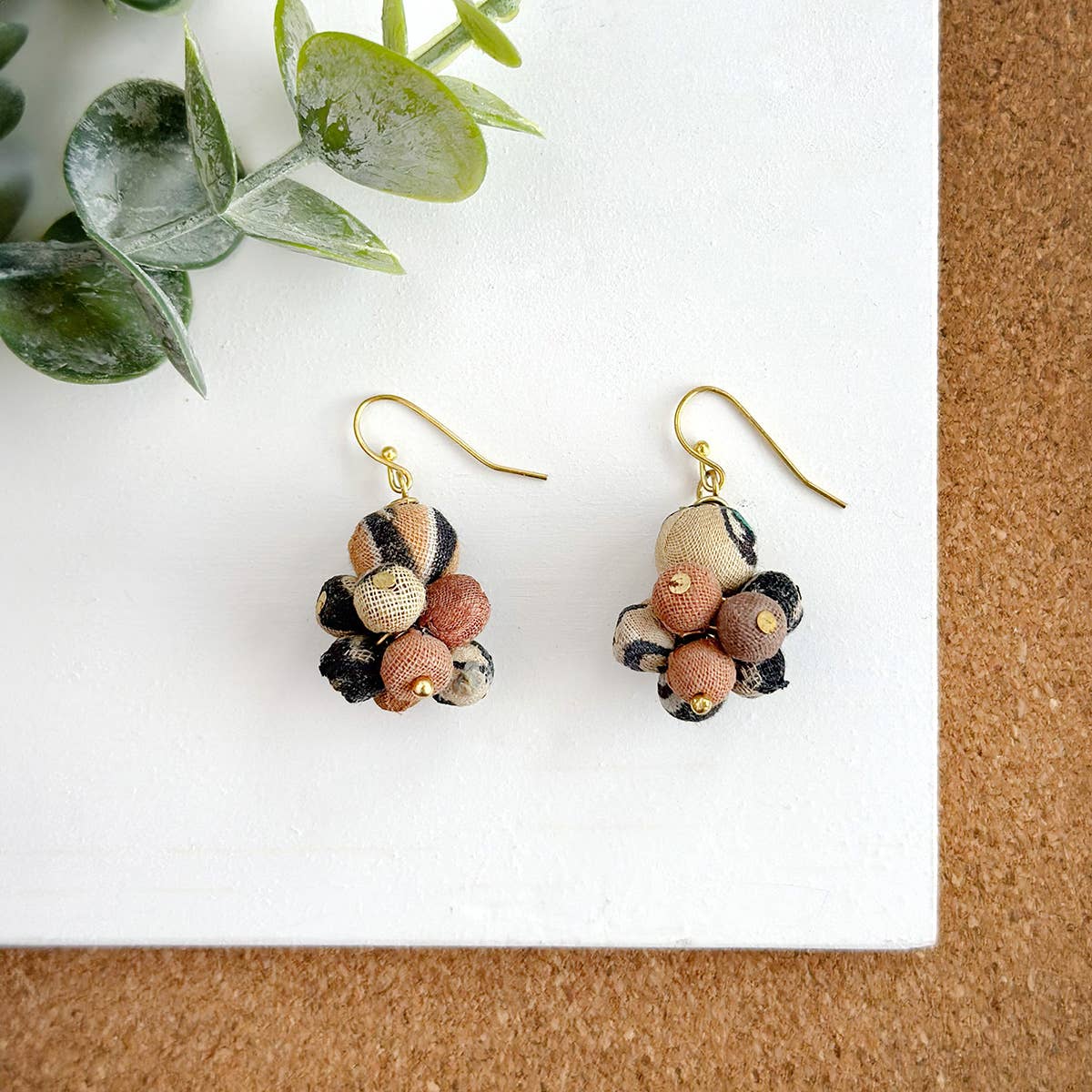 WorldFinds - Kantha Desertscape Drop Earrings