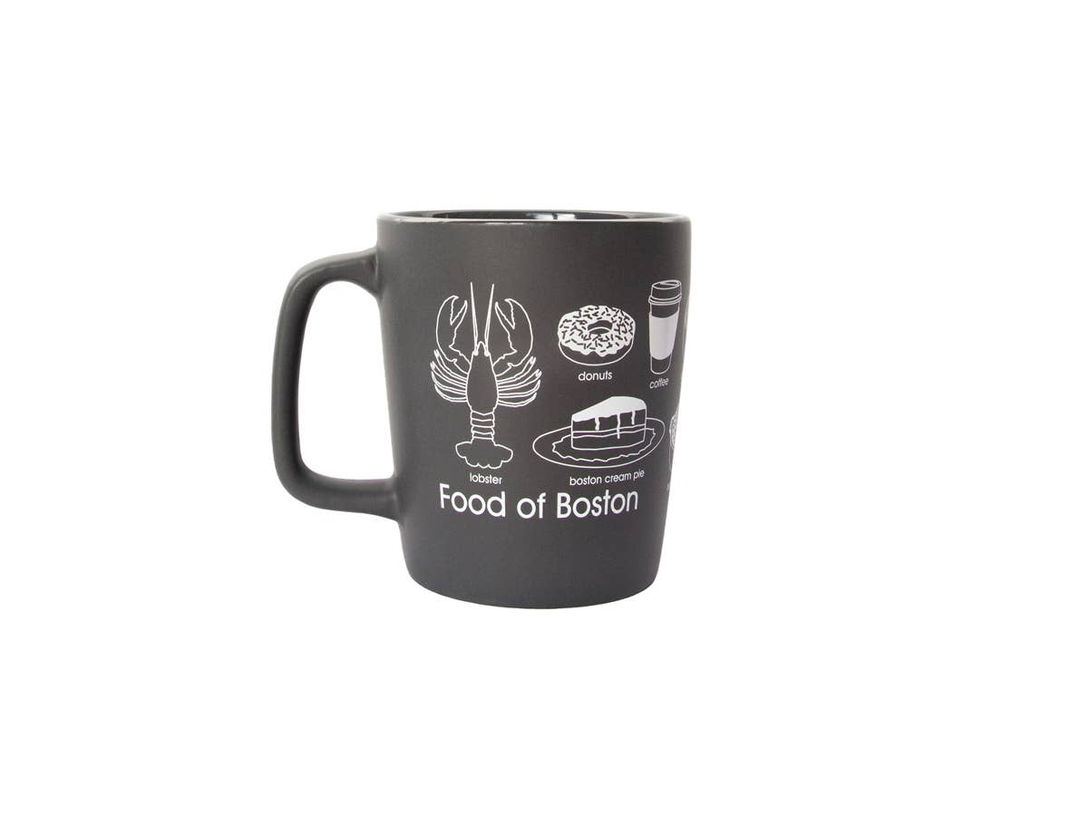 Boston Foodie Mug – 11 oz Ceramic, USA Printed