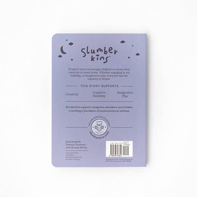 DRAGON KIN + LESSON BOOK - DRAGON GETS BORED: A LESSON IN CREATIVITY