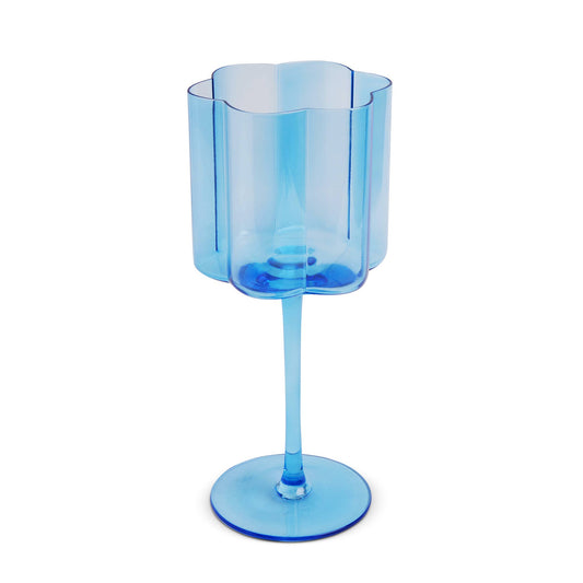 11.5oz Flower Wine Tranquil Blue