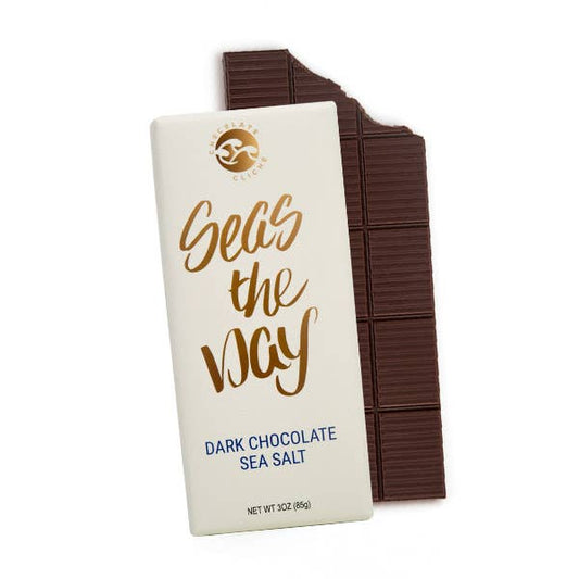 Astor Chocolate Corp. - Seas The Day ? Dark Chocolate Sea Salt  3oz