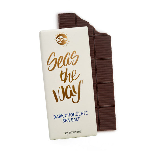 Seas The Day Dark Chocolate Sea Salt 3oz