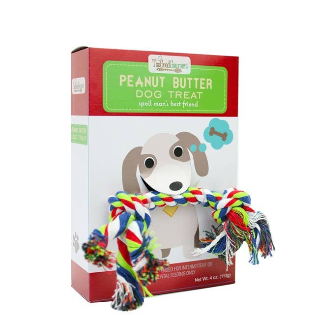 Too Good Gourmet - Dog Treat w/ Rope Gifts (4oz)