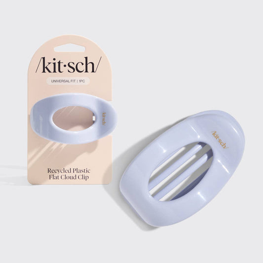 KITSCH - Recycled Plastic Medium Flat Cloud Clip - Hydrangea Breeze
