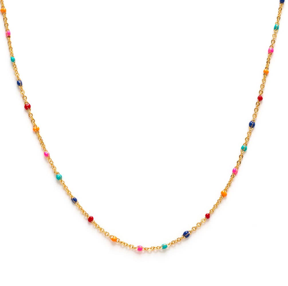Amano Studio - Multi Colored Enamel Chain