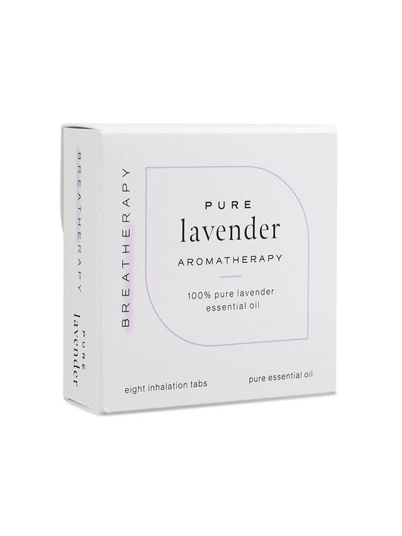 Breatherapy - LAVENDER Aromatherapy Inhaler Patches (8pack)