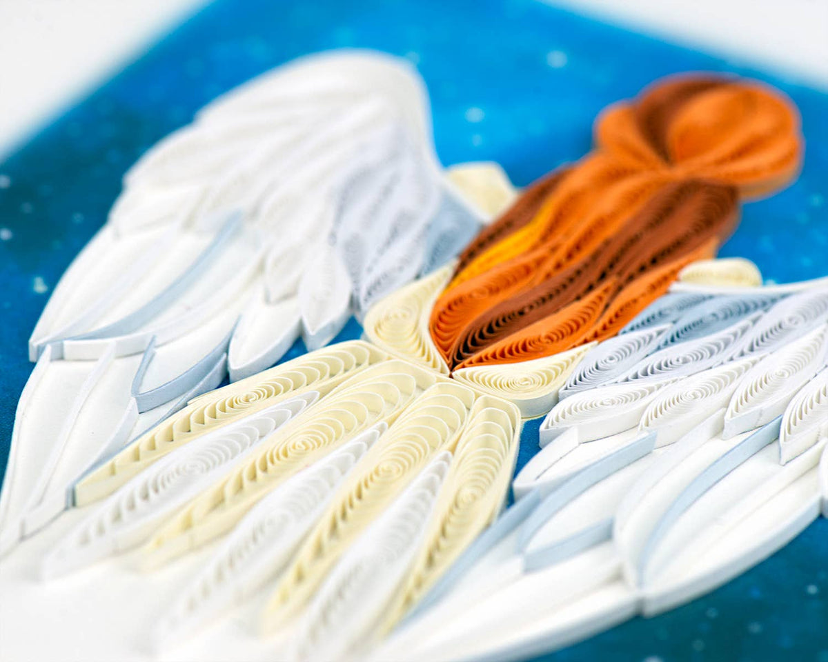 Angel Quilling Card