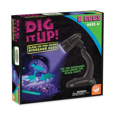 DIG IT UP! GLOW IN THE DARK DINO EGGS