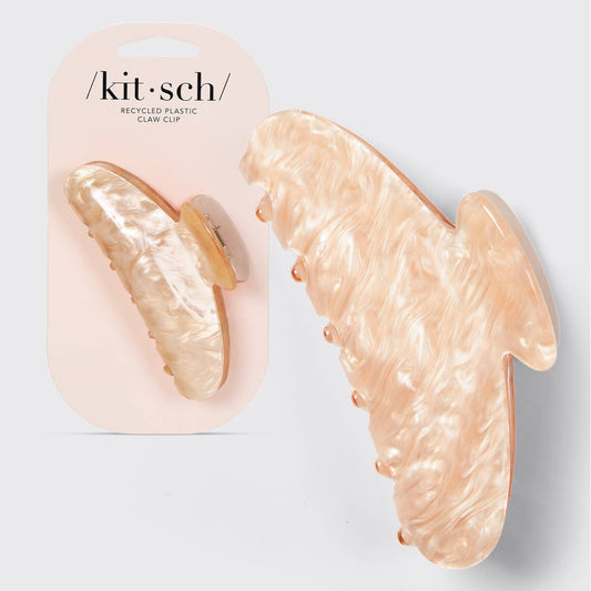 KITSCH - Eco-Friendly Marble Claw Clip - Blonde