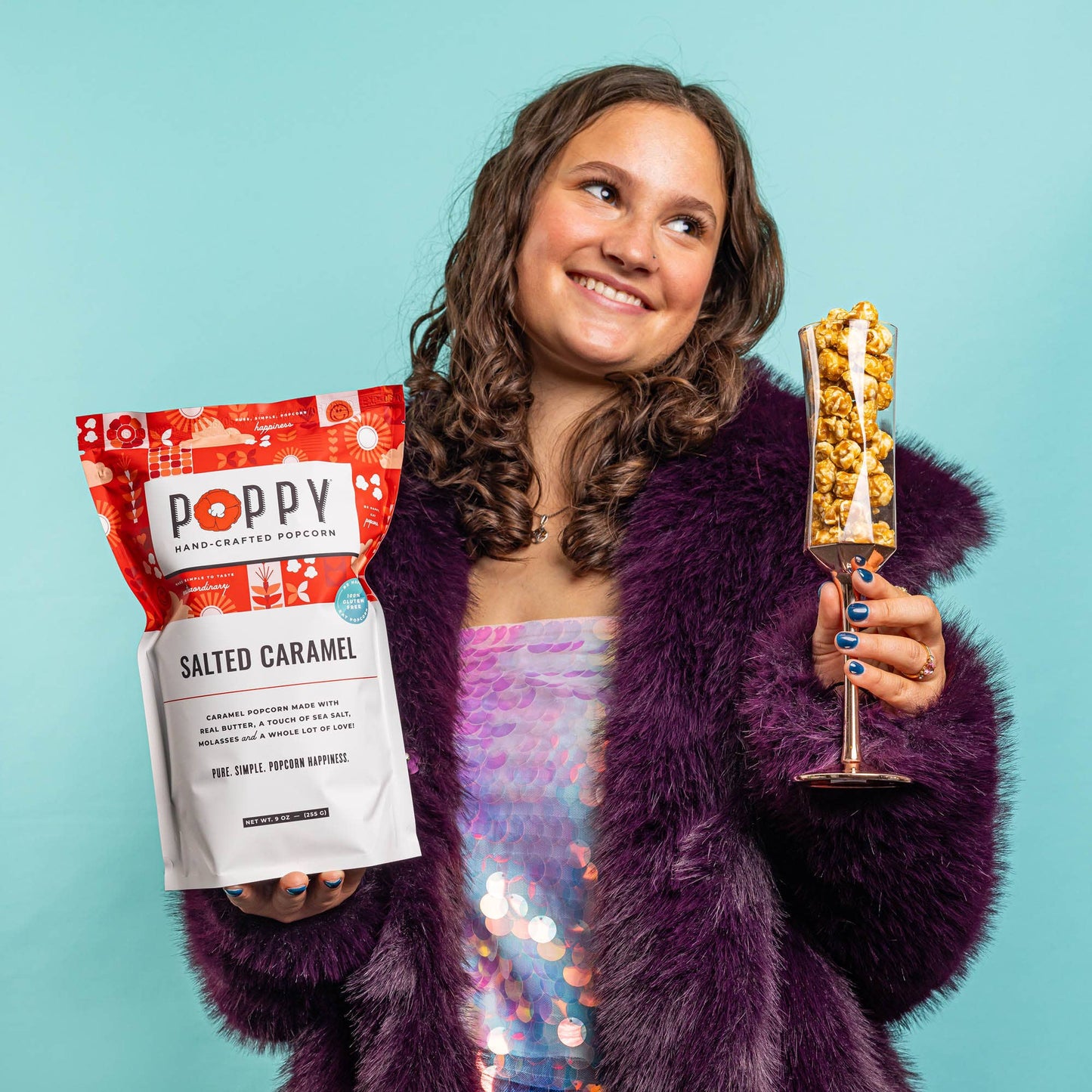 Salted Caramel Market Bag Popcorn