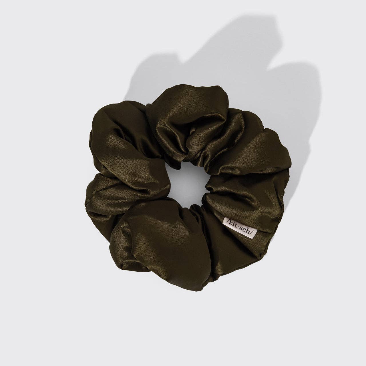 KITSCH - Pillow Scrunchies® in Satin 4pc - Black