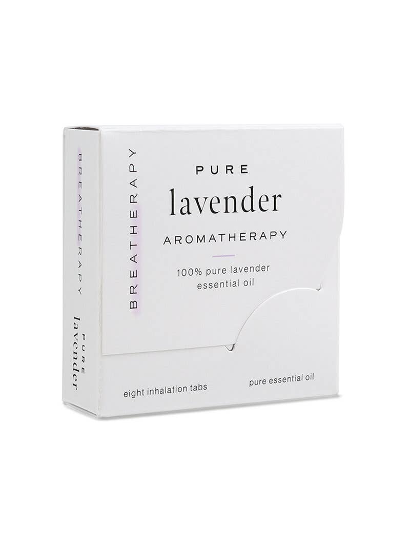Breatherapy - LAVENDER Aromatherapy Inhaler Patches (8pack)