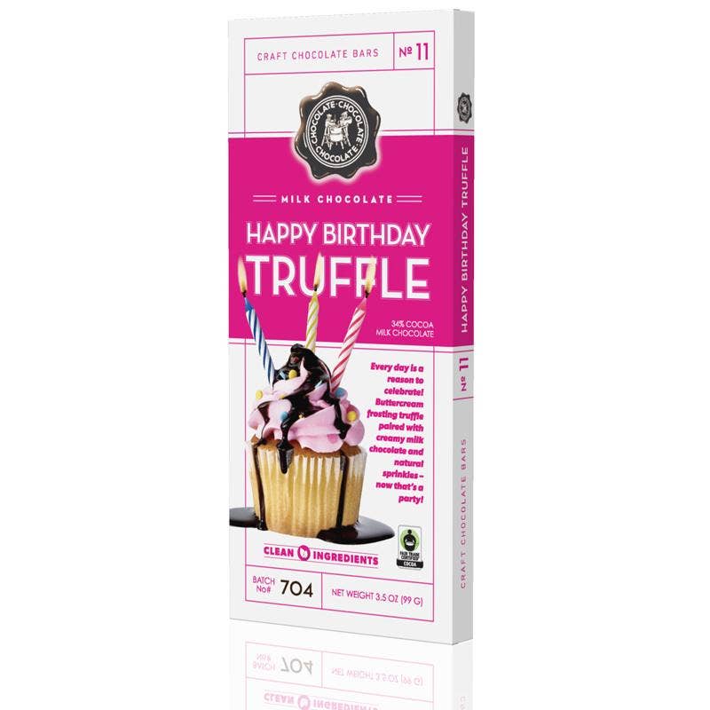 NO 11 - Milk Happy Birthday Truffle Bar 3.5oz