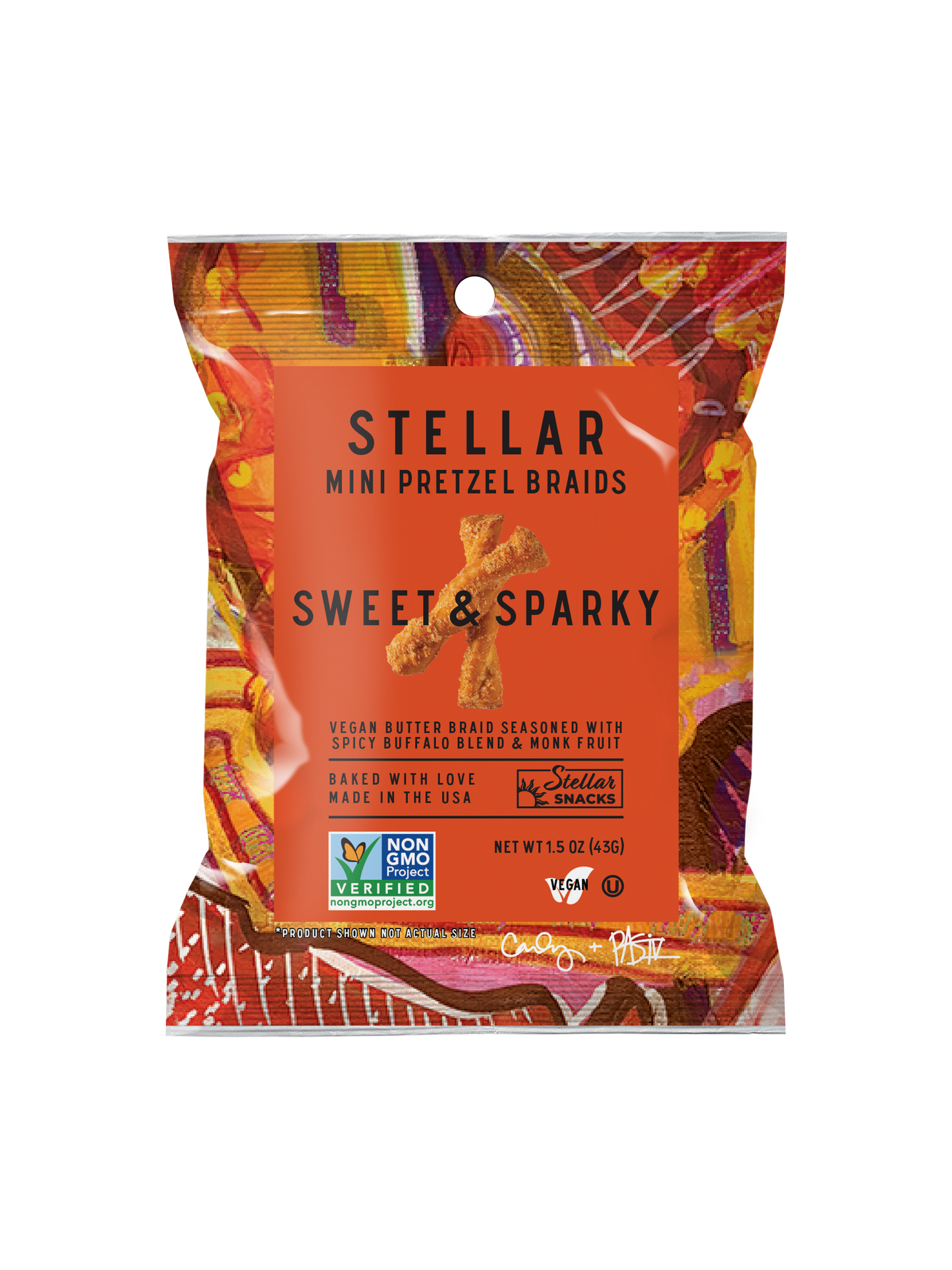 Stellar Pretzel Braids - Sweet & Sparky 1.5oz