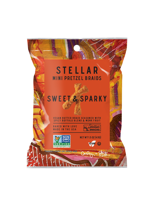 Stellar Pretzel Braids - Sweet & Sparky 1.5oz