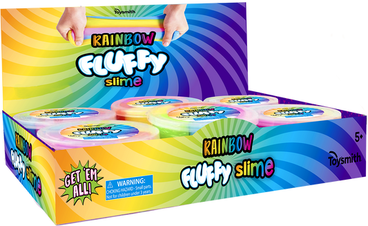 Rainbow Fluffy Slime