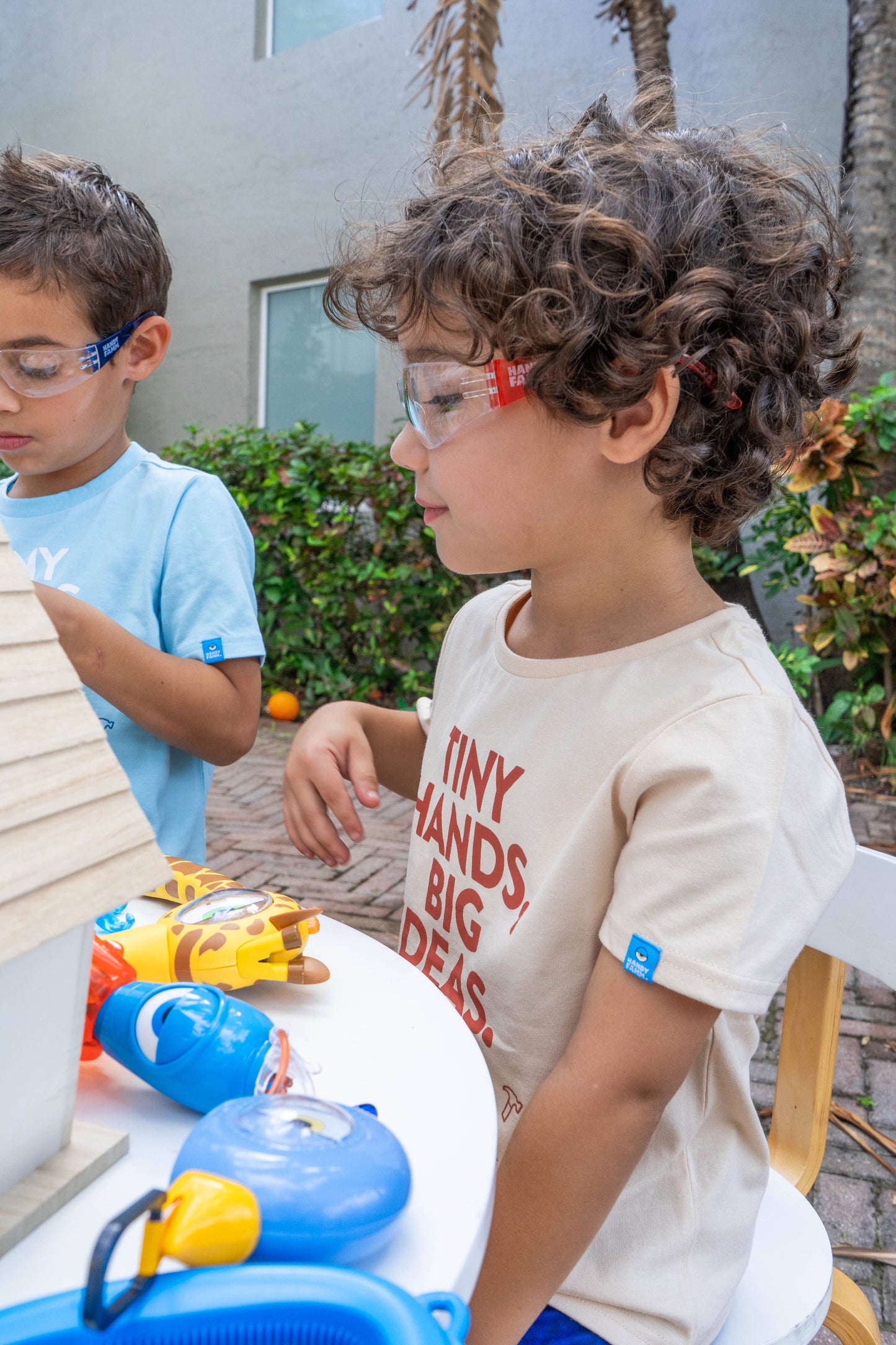 Kids Safety Glasses Red