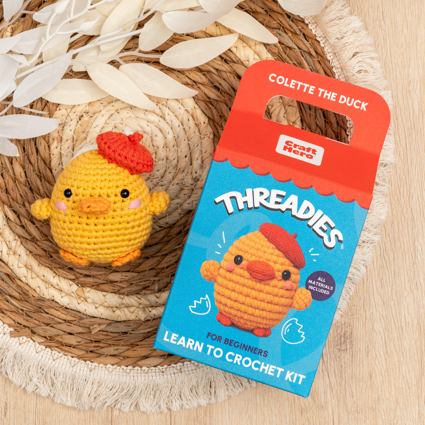 Craft Hero - Crochet Kit for Beginners — Colette the Duck