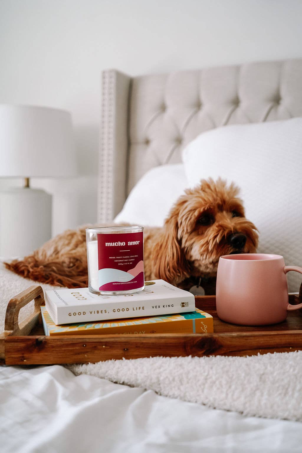 Bonita Fierce Candles - Mucho Amor Candle: 8.5 oz