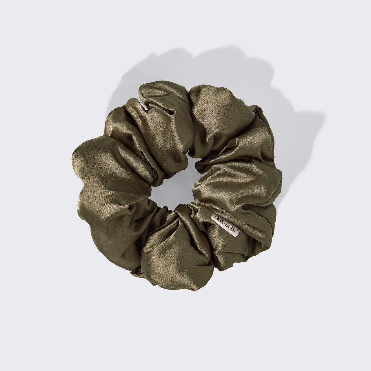 KITSCH - Pillow Scrunchies® in Satin 4pc - Black