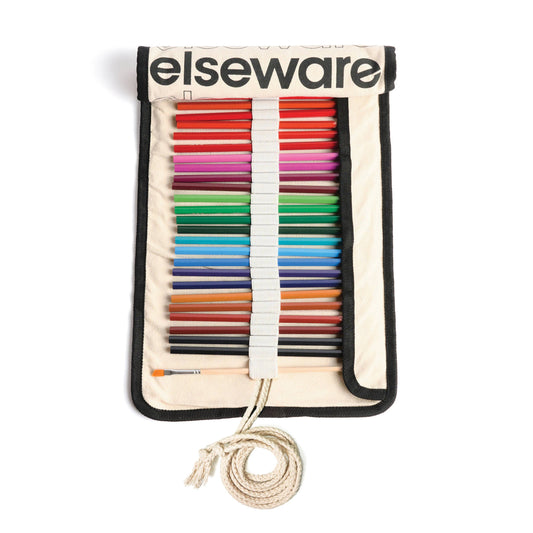 Watercolor Pencils - 36 Colors with Eco-Friendly Canvas  Wrap