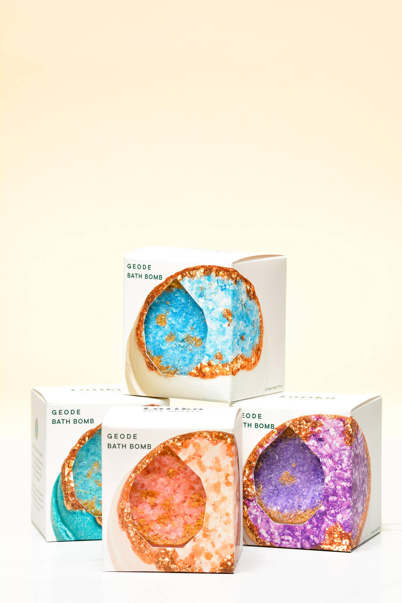 Crystal Bath Bomb - Geode - Amethyst