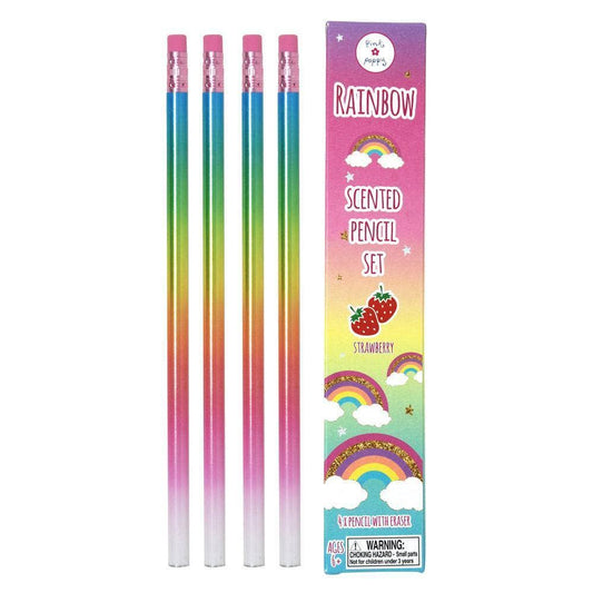 Rainbow Scented Pencils 4Pk