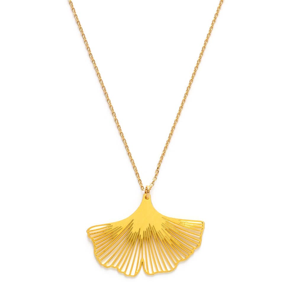 Amano Studio - Ginkgo Leaf Necklace