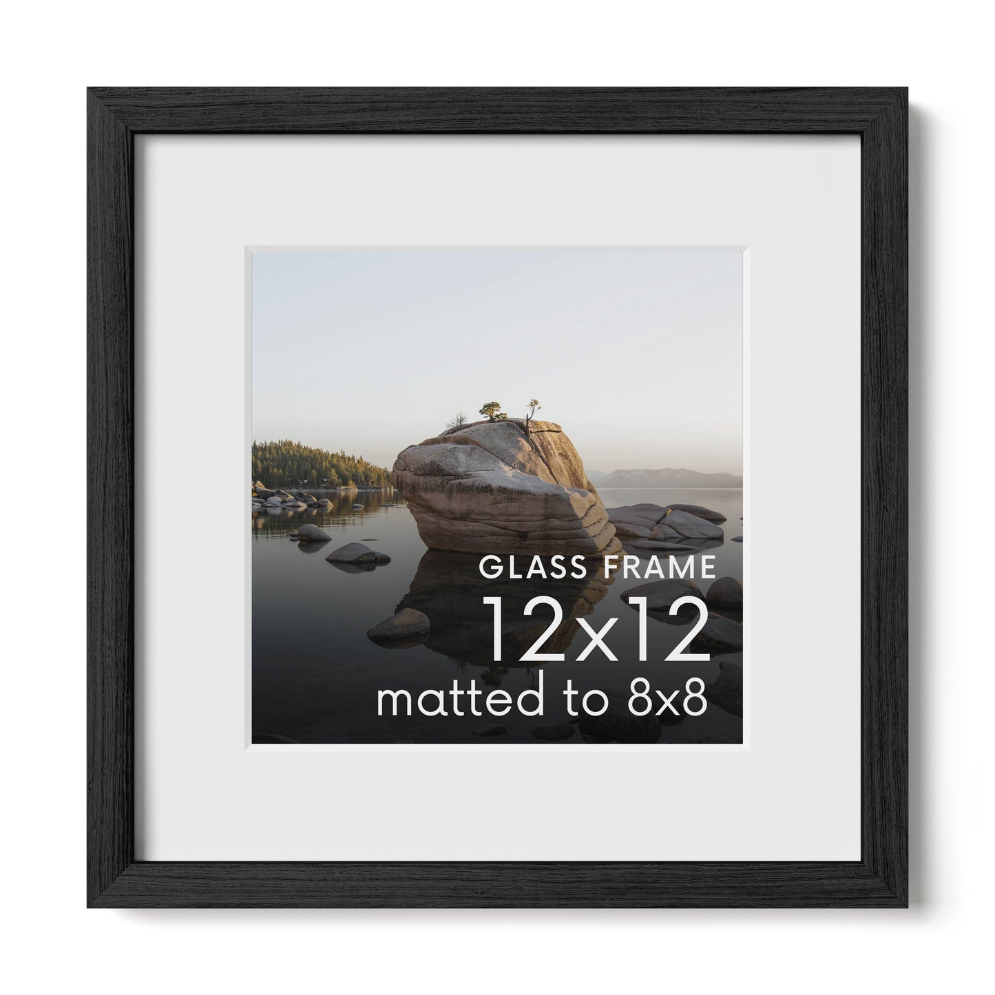 Haus and Hues - Black Oak Frame with Glass