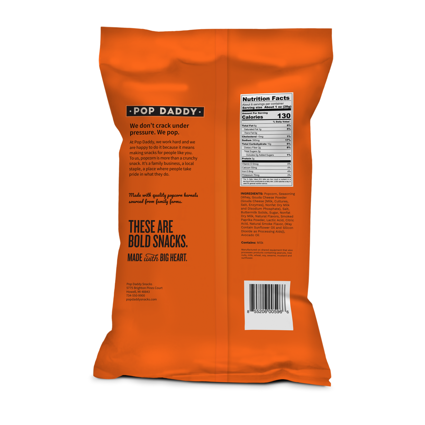 Flavored Popcorn - 6oz - Smoked Gouda