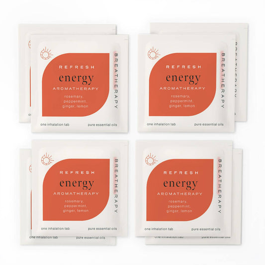 Breatherapy - ENERGY Energy Boosting Aromatherapy Inhaler Patches (8pack)