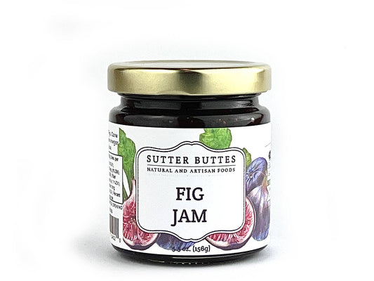 Sutter Buttes - Fig Jam – Small-Batch California Fig Spread – 5.5oz