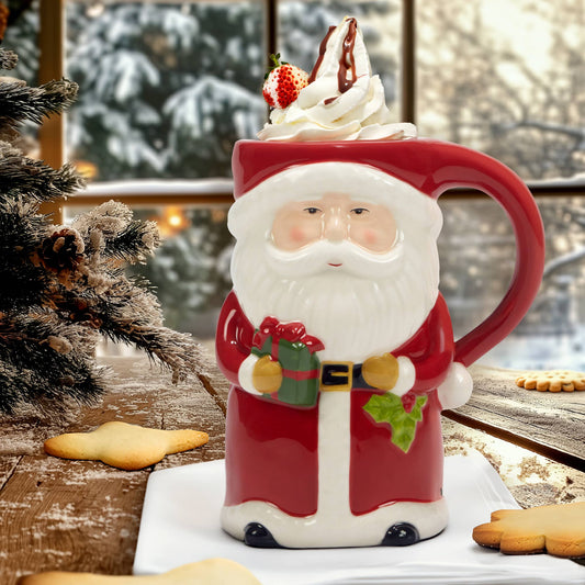 Joy of Christmas 3-D Mug - Santa