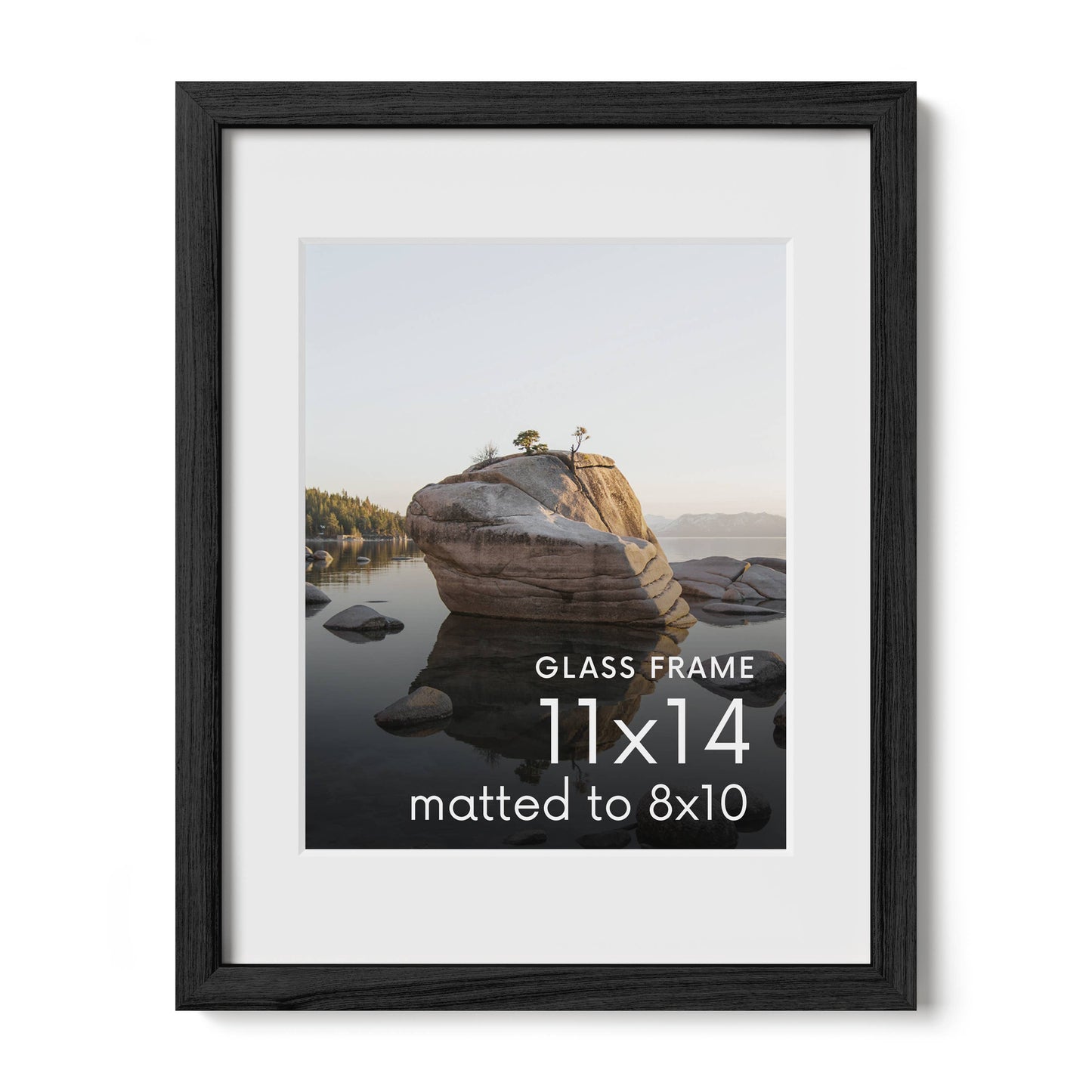 Haus and Hues - Black Oak Frame with Glass