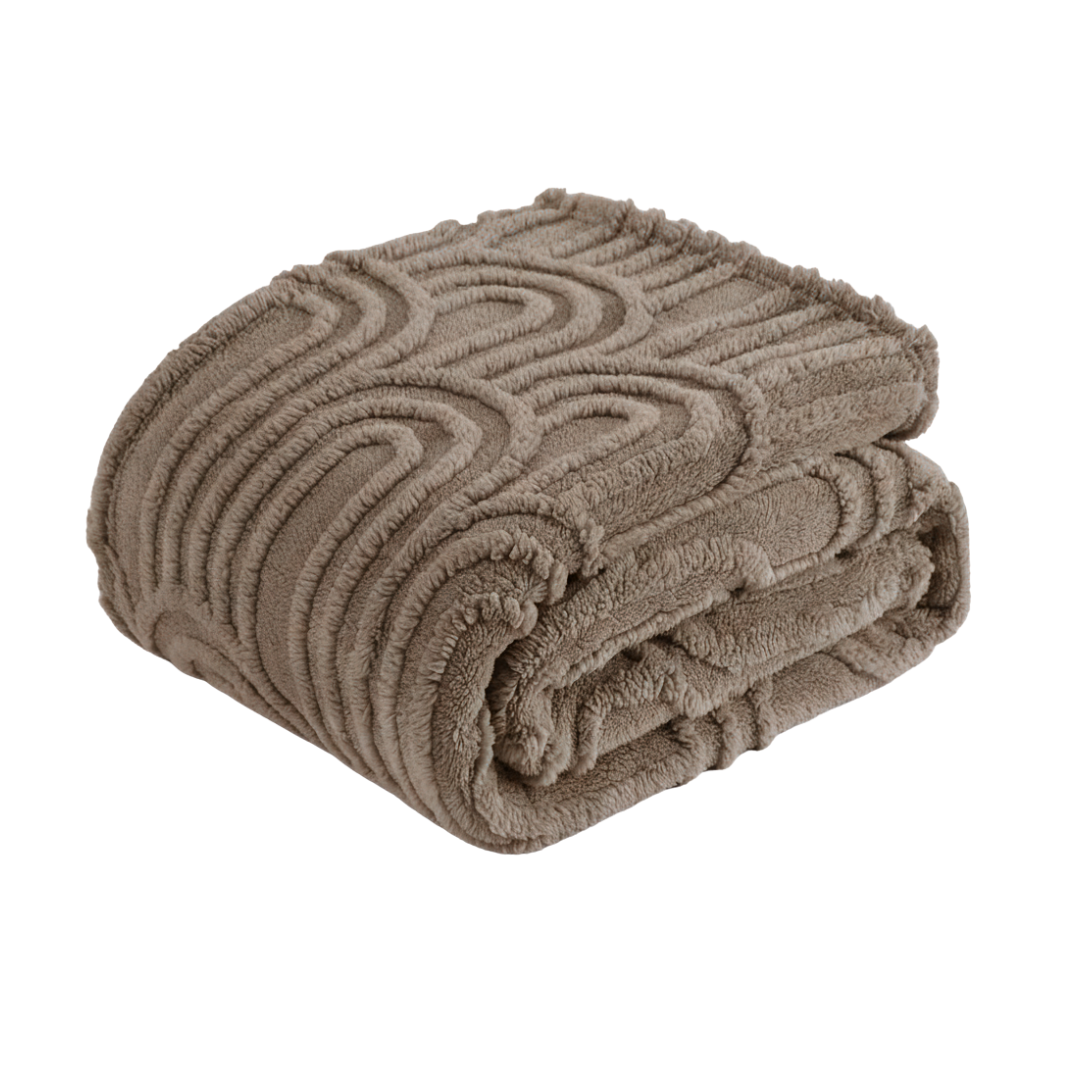 FLUFFERY - Cozy Home Taffeta Fleece Blanket 130x150cm Single Layer
