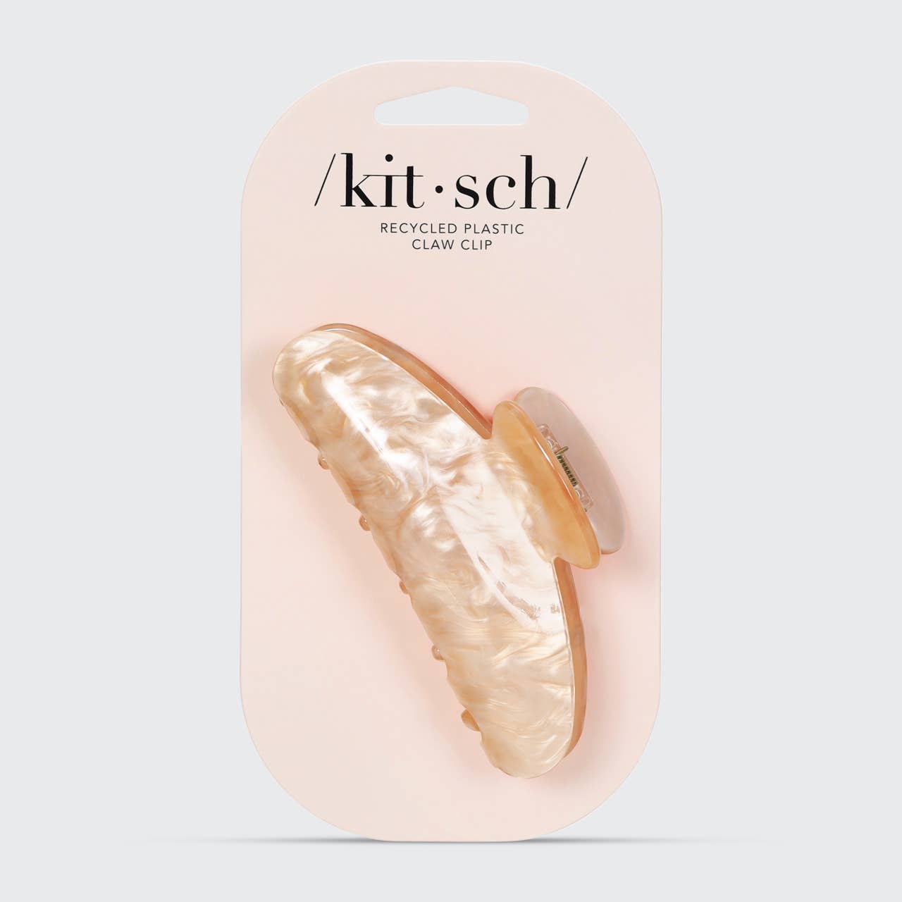 KITSCH - Eco-Friendly Marble Claw Clip - Blonde